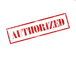 authorized