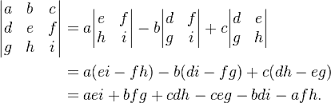 determinant