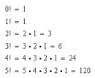 factorial