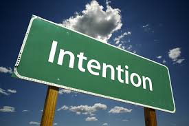 intention