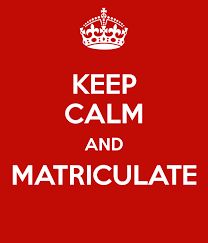 matriculate