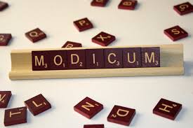 modicum