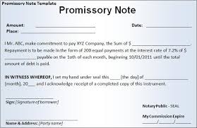 promissory