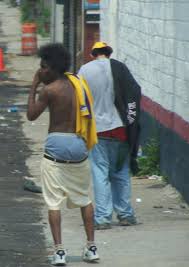 sagging