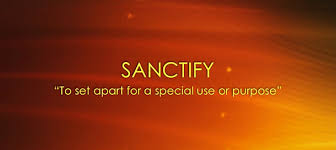 sanctify