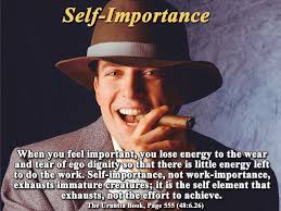 self-importance