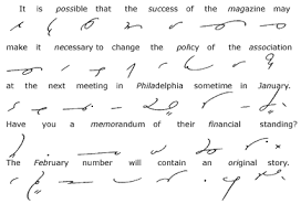 shorthand