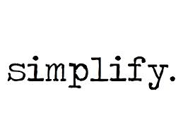 simplify